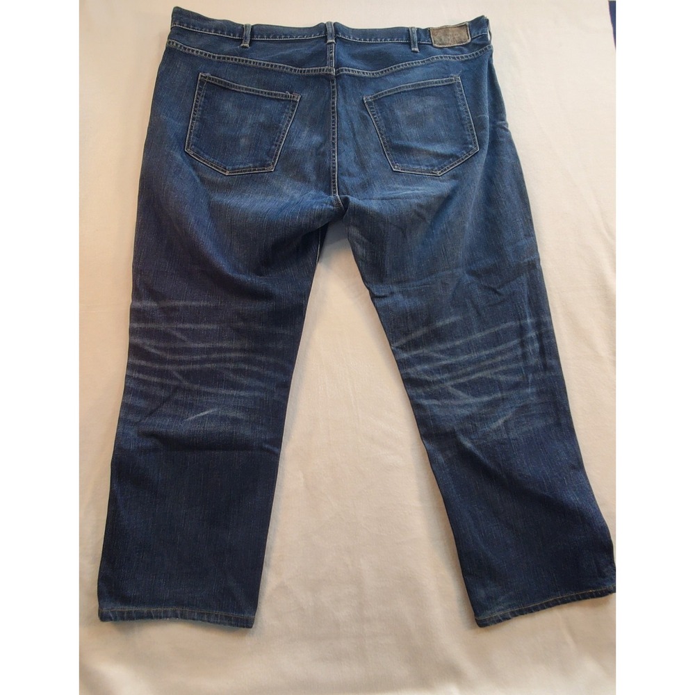 Polo Ralph Lauren Jeans Mens Size 46B x 30 Blue Hampton Straight Measure 46 X 27 - Picture 2 of 12